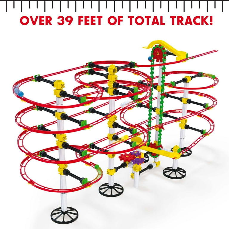 Quercetti Skyrail Ottovolante Elevator, 360 Piece Marble Run