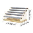 thumbnail image 7 of Segolike Display Stand Jewelry Organizer Holder 5 Tiers Women Decor Jewelry Rack Holder for Countertop Home Photography Prop Gray, 7 of 7