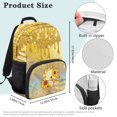 thumbnail image 7 of Pzuqiu Axolotl Sunflower Kids Backpack for Ages 6-18 17 Inch School Bag with Adjustable Straps Large Capacity Back to School Elementary High School Travel Use, 7 of 7