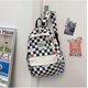 thumbnail image 5 of Checkered Backpack Gingham School Bags Back to School Supplies for Students (Multicolor), 5 of 5