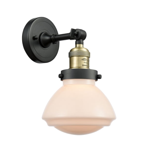 Innovations Lighting - Olean - 1 Light Wall Sconce In Industrial Style-7.75