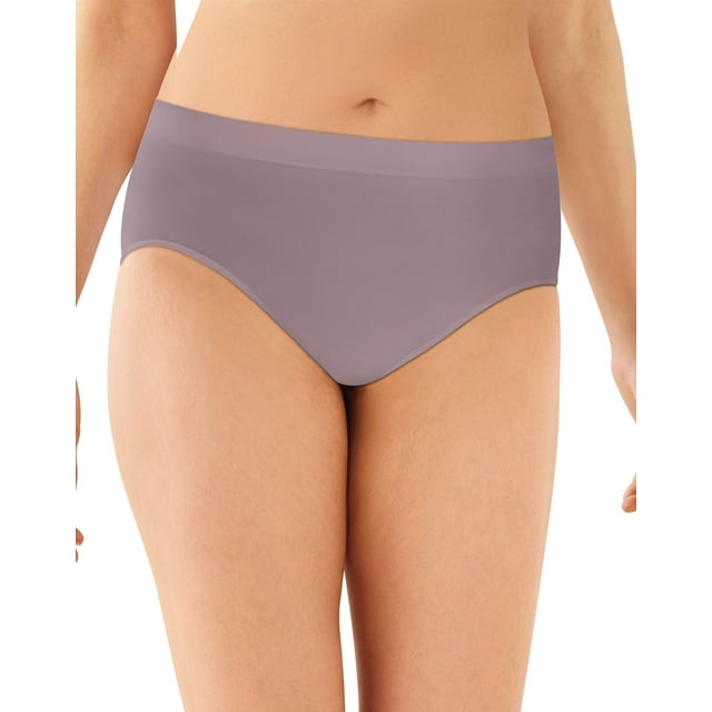 Bali Culotte Lisse Tout Autour Taille Haute, 9, Acier Chaud
