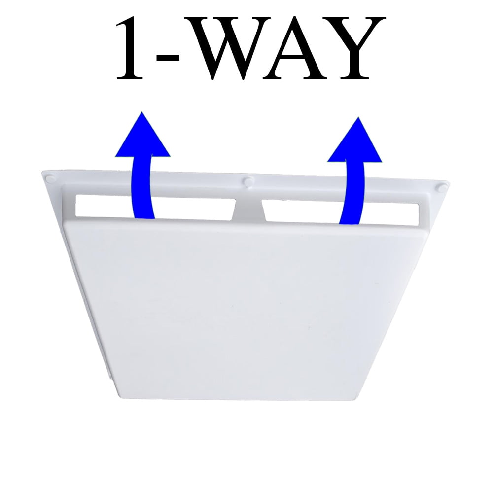 ELIMADRAFT® AIR DEFLECTOR VENT COVER FOR HVAC COMMERCIAL VENTS 24" X 24"