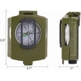 thumbnail image 6 of MRSXXNTY Compass Hiking Survival |  Military Sighting Orienteering Compass | Backpacking Navigation Compass | Boy Scout Compass for Kids | Professional Compass for Hiking Camping Hunting, 6 of 7