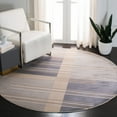 thumbnail image 2 of SAFAVIEH Orwell Linford Abstract Area Rug, Grey/Charcoal, 3' x 3' Square, 2 of 9