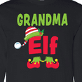 thumbnail image 4 of Inktastic Christmas Grandma Elf Long Sleeve T-Shirt, 4 of 5