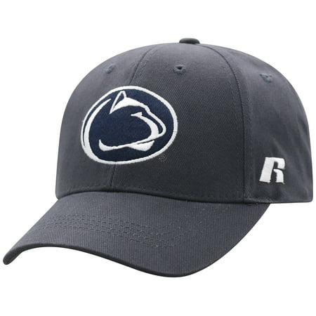 Men's Russell Athletic Charcoal Penn State Nittany Lions Endless Adjustable Hat - OSFA