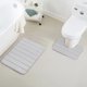 thumbnail image 4 of Juego de alfombrillas de baño de espuma viscoelástica suministros de baño lavables a máquina Extra absorbentes 3 uds., 4 of 5