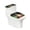 Christmas, variant on HELLHERO Coconut Pattern Toilet Seat Cover, Washable Dustproof Elastic Fabric Toilet Lid Cover and Toilet Tank Lid Cover