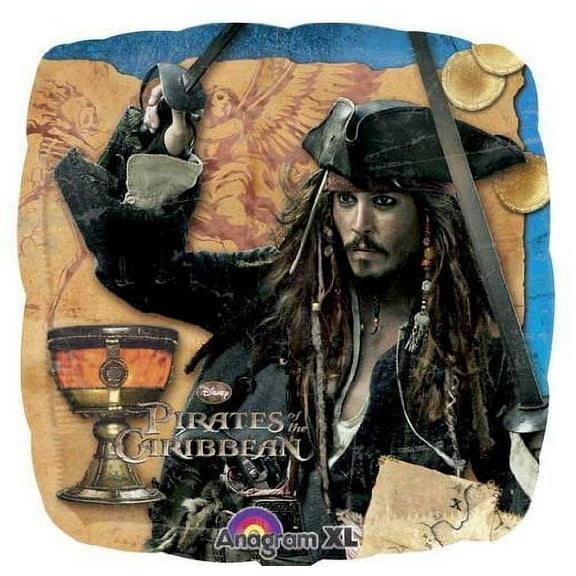 Single Source Party Supplies - 18" Pirates Of The Caribbean Mylar Foil Balloon