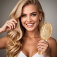 thumbnail image 5 of Kakating 4 Pack Bamboo Hair Brush for Hair Growth | Natural Wooden Hair Brushes Detangling Massaging Scalp Bulk, 5 of 6
