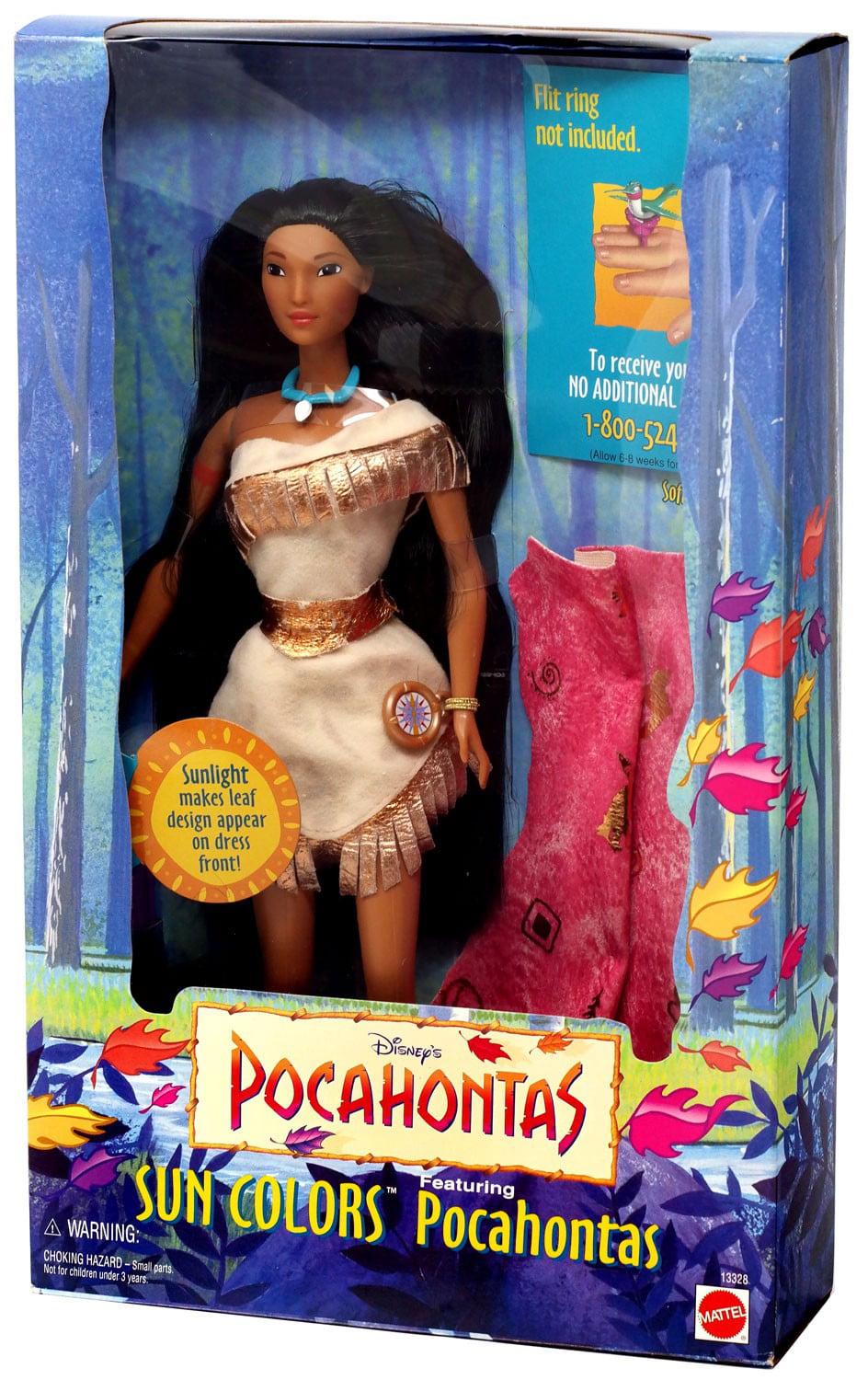 Disney Princess Sun Colors Pocahontas Doll