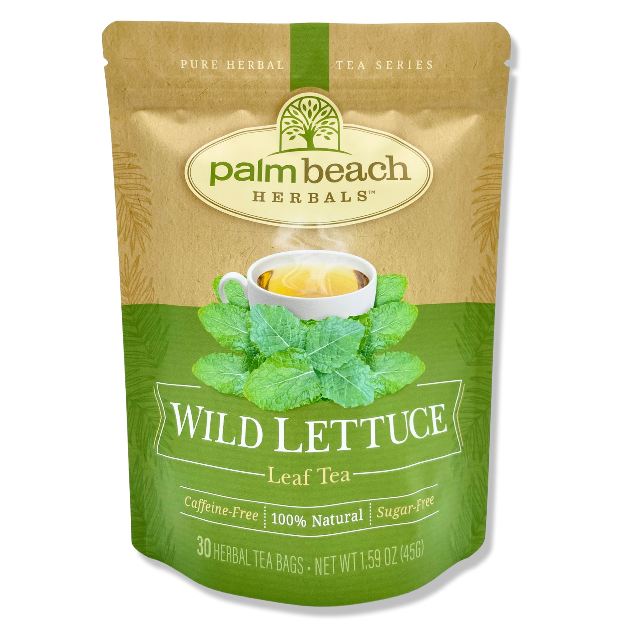 Wild Lettuce Leaf Tea