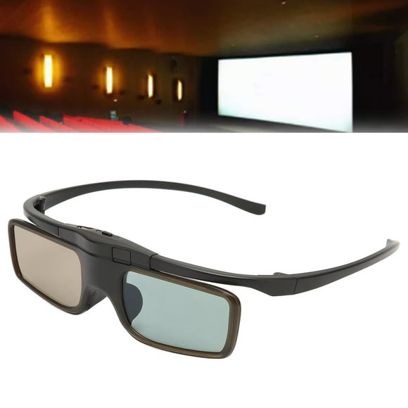 DLP Link Gafas 3D, OBTURADOR LCD DE ALTA TRANSMITANCIA LCD GAFAS DE OBTURADOR ACTIVO RECARGABLE PARA Proyectores 3D