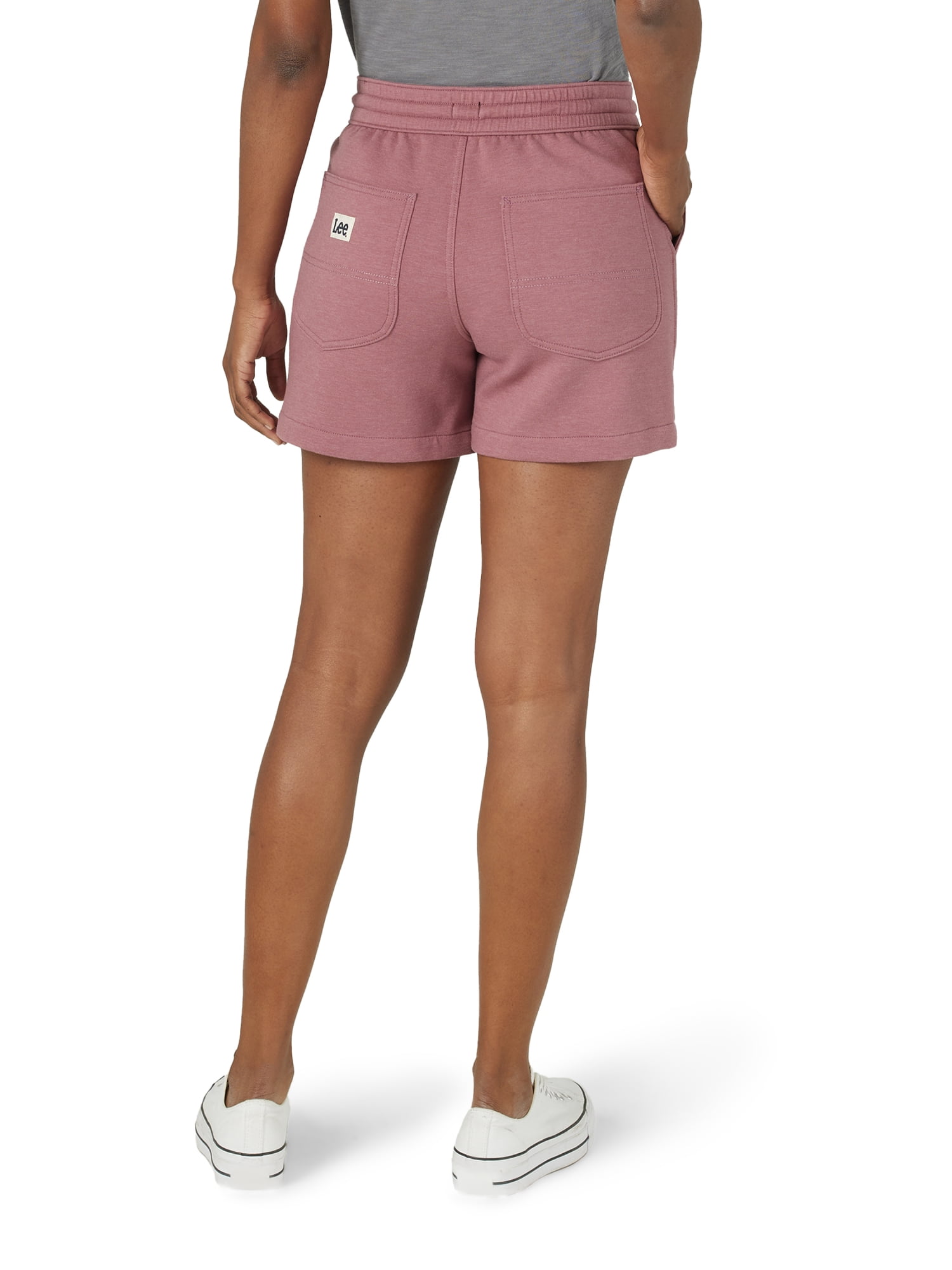 Lee Women's High Rise Relaxed Fit Drawstring Shorts