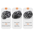 thumbnail image 4 of Adult Lightweight Bike Helmet, Dial Fit Adjustment Bike Helmet PC EPS Detachable Bright Rear Light  for Road Cycling, 4 of 7