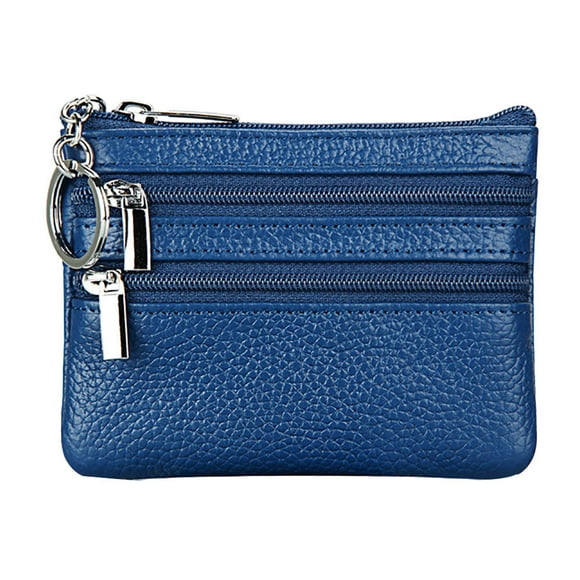 SMihono wallet woman and Card Holder Money Bags Small Change Women's Wallets Key Holder Case Mini Zipper Coin Wallet