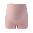 thumbnail image 2 of WBQ Women's Cotton Maternity Panties Soft & Seamless Pregnancy Boyshorts for Dress, Belly Support, Prevent Thigh Chaffing, 2 of 6