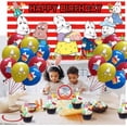 thumbnail image 5 of Max and Ruby Party Supplies Plates Decorations Birthday Cake Topper Banner Decor Backdrop Balloons, 5 of 7