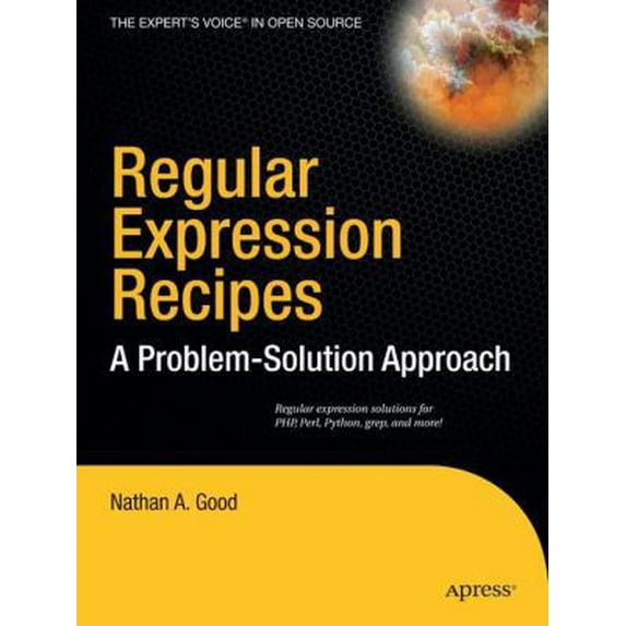 Pre-Owned Regular Expression Recipes: A Problem-Solution Approach (Paperback) 159059441X 9781590594414