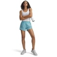 thumbnail image 2 of Shorts Under Armour Fly by para mujer, azul Blue Haze, talla grande, 2 of 2