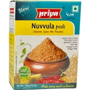 PRIYA Nuvvula Podi Seasme Spice Mix Powder - 100 Grams (3.5oz)