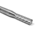 thumbnail image 3 of SB-14 Double Cut Cylindrical End Cut 3/16" x 5/8" Carbide Burr Bur Tool Die Grinder Bit 1/4" Shank, 3 of 6