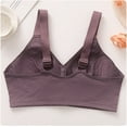thumbnail image 3 of Lixiuxyad Womens Bras Underwire Women Casual Adjustable Breathable Top Bra Underwear Without Steel Ring Gathering, 3 of 5