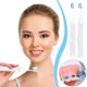 thumbnail image 1 of onlyliua para Interior/Exterior Cepillos de Dientes Portátiles Kit de Cepillos de Dientes de Viaje Cepillo de Dientes Plegable de Tamaño de Viaje Estuche de Viaje para Pasta de Dientes Incorporado, 1 of 2