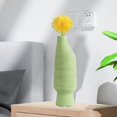 thumbnail image 2 of Jarrón de cerámica creativo, macetas, adornos pintados , jarrón Floral, maceta para sala de , arreglo Floral, decoración de dormitorio de verde Macarena Maceta de cerámica, 2 of 7