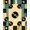 Black Cream Mustard Teal, Pattern 11, variant on ODIKA 8'x10' Washable Area Rug Vinyl Record Minimalist Retro Music Disc Concentric Groove Rings for Living Room, Under Sectional, Family , Durable, Non-Slip
