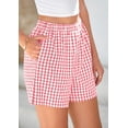 thumbnail image 3 of Shorts PRETTYGARDEN 2025 Verano Algodón Rosa Mediano, 3 of 9