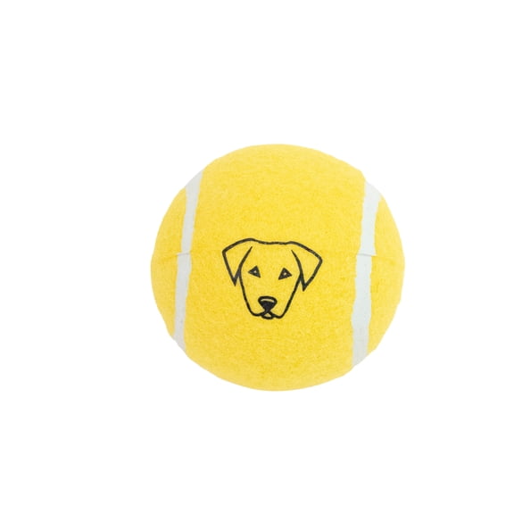 One Paw, Classic Tennis Ball for Dogs, Yellow, Multiple Colors Available