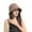 Coffee, variant on qolati Sun Hats for Women Straw Packable Wide Brims Visor Bucket Beach Hat Foldable Summer Fisherman Caps Outdoor Clothes