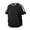 Black, variant on uikmnh Mens T Shirts 2025 Men's Summer Striped Patchwork Short Sleeved T Shirt Size:2XL