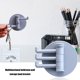 thumbnail image 2 of Multifuncional rotación sin gancho adhesivo teniendo Punchpara almacenamiento sin colgador de Ehuebsd pared de baño cocina Invisible soporte, 2 of 8