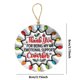 thumbnail image 3 of ¡Ofertas de liquidación de ahorros 2024! ¡Ofertas de liquidación de adornos navideños! Adornos de Nacimiento Amvlyk, sublimación, decoración navideña única, diseño de Cristo Niño María, regalo,, 3 of 7