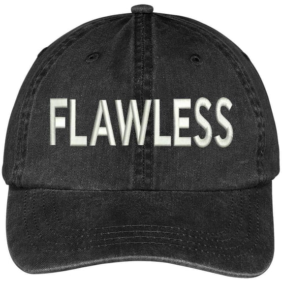 Trendy Apparel Shop Flawless Embroidered Soft Crown Cotton Adjustable Cap