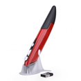 thumbnail image 1 of 2.4G Wireless Pen Mouse Handwriting Mouse Infrared Electronic Presentation Pointer for Business Office red, 1 of 5