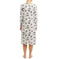 thumbnail image 3 of Secret Treasures Women's and Women's Plus Traditional Long Sleeve Sleep Gown, 3 of 3