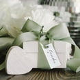 thumbnail image 6 of 50 Pcs Name Place Cards for Table Setting Blank Wedding Place Cards with Satin Ribbon 1.57 x 3.54 Inch Hanging Gift Tags for Wedding Dinner Banquet Party Table Setting Supplies, 6 of 13