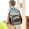 thumbnail image 7 of ALAZA Clear Backpack Bohemia Sailboat PVC Transparent BookBag, 7 of 7