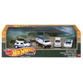 thumbnail image 1 of Hot Wheels Premium Collector Rally Legend Display Set, 3 Cars & 1 Transporter, 1 of 6