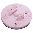 thumbnail image 4 of Accesorios de equipos de disco de cintura Twisting Placa Twist portátil Twist Balance Balance para ejercicio aeróbico de gimnasio en casa Rosa, 4 of 8