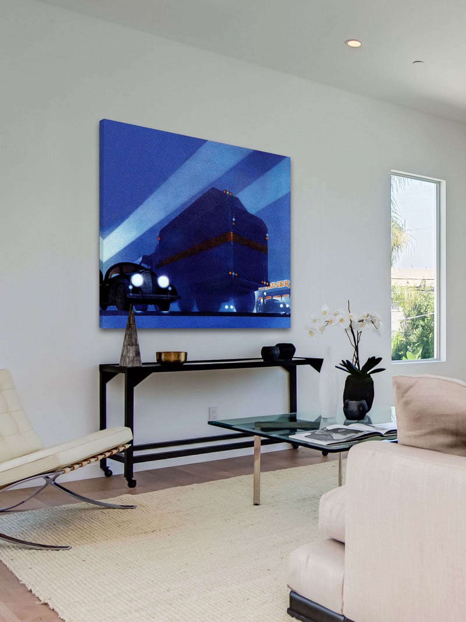 Marmont Hill "Near the Diner" Painting Print on Canvas