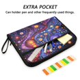 thumbnail image 2 of Organ Folder 14.2 x 0.8 x 10.6 Inches 13 Separate Pockets A4 Size Documents Folder A Sort Storage File Manager For The Home Office Color Circle Seamless, 2 of 7