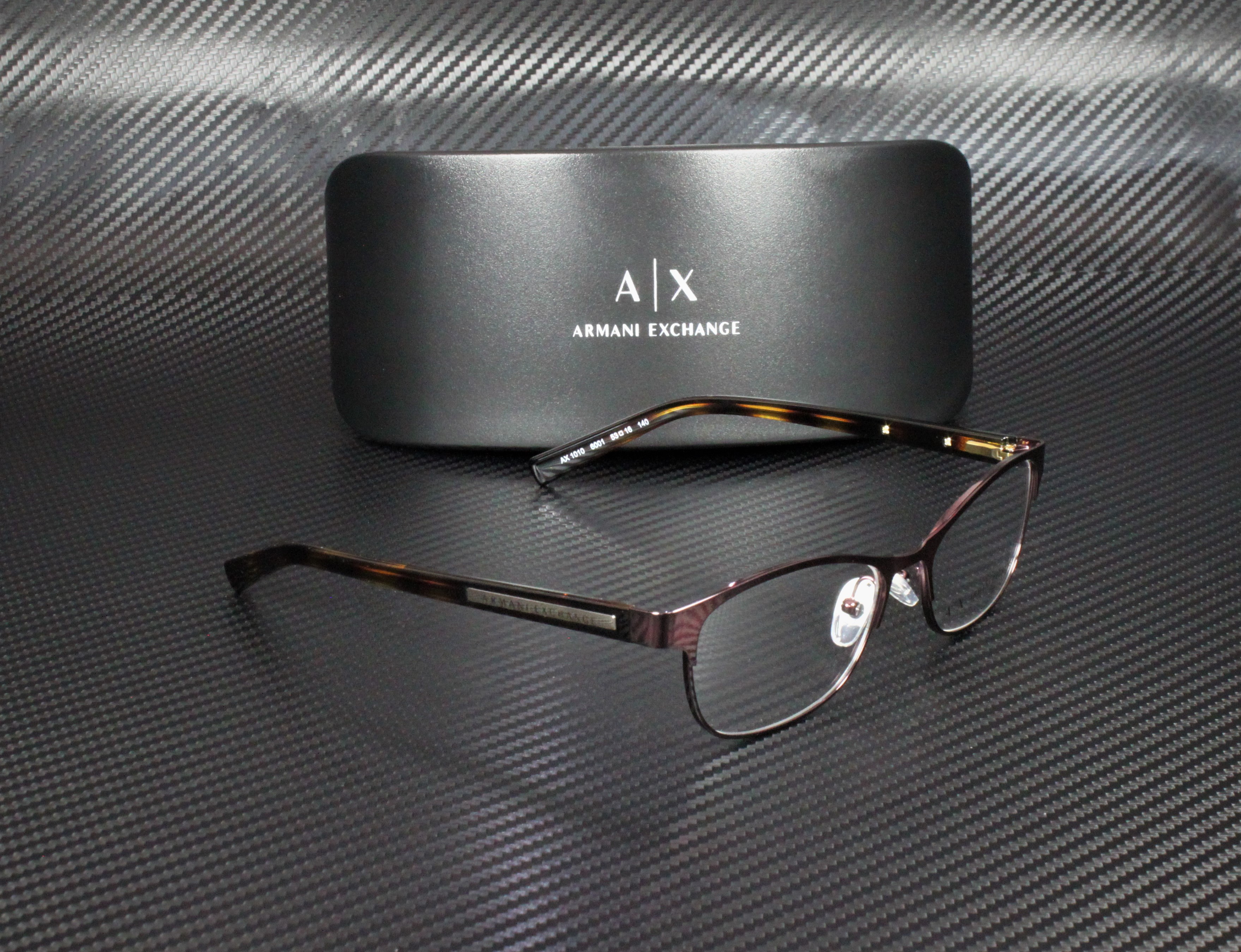 Eyeglasses Armani Exchange AX 1010 6050 Matte Red & Shiny  display picture 2