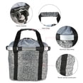 thumbnail image 3 of Tignapoo Durable Aluminum Alloy Bicycle Basket with Quick-Release Design for Front Mounting, Ideal for Pet Carrying - Available in Multiple Colors, 3 of 7