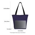 thumbnail image 3 of Salouo Mathematical Symbols for Shoppers Tote for Women Foldable Handbags with Big Capacity Casual One-Shoulder Shopping Bag Hobo Bags Fit for Office/Shopping/Park, 3 of 6