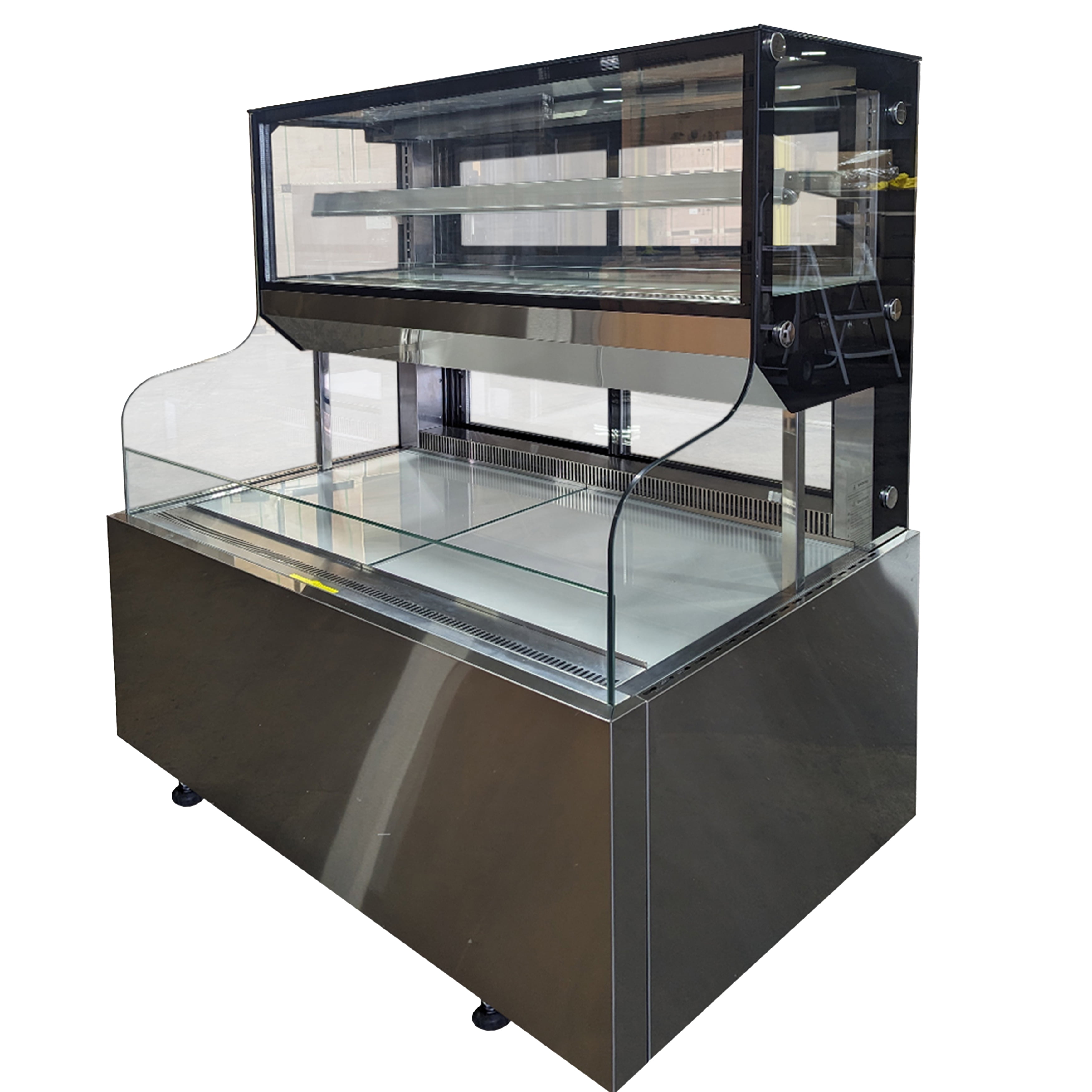 NSF 51 in. Open Air Cooler Display Case Refrigerator 19 Cu.Ft. Commercial Refrigerator ETL